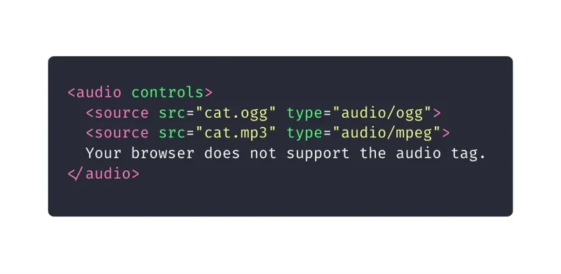 10 elementos HTML que você não sabia que precisava: audio
