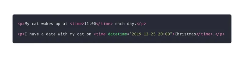 10 elementos HTML que você não sabia que precisava: time
