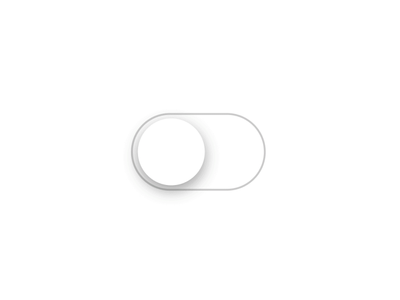 Motion UI - Animação funcional: iOS toggle