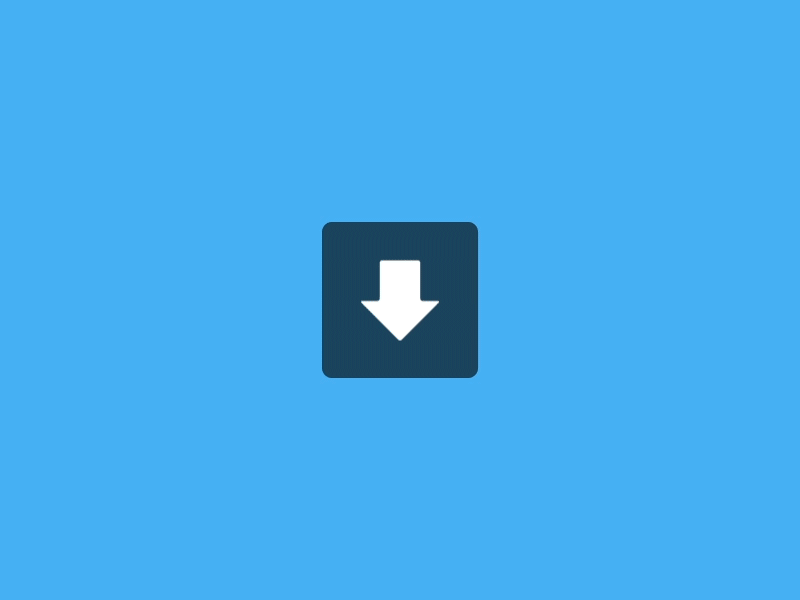 Motion UI - Animação funcional: animação em progresso de download