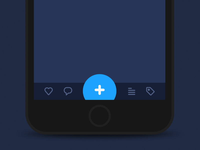 Microinteração com Motion UI: ideia para menu de app