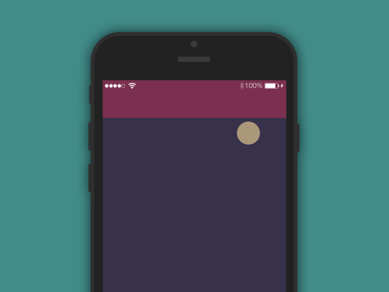 Microinteração com Motion UI: pull-down Kirill
