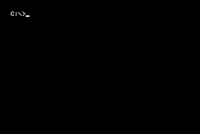 Prompt MSDOS