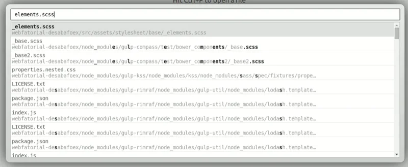 Vinculando arquivo do filesystem.