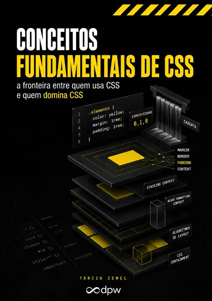 Capa do livro Conceitos Fundamentais de CSS